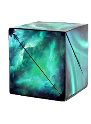 Shape Shifting Box Magic Cube Magnetic Puzzle Extraordinary 3D Fidget Toy Transforms into Over 72 Shapes Gift for Relieve Stress and Anxiety Relief (Green) - pzsku/ZA3F1EF9D65B5B0F4931AZ/45/_/1671221185/145ff2c8-14dd-40ed-b7c8-87df2ce2d9f7