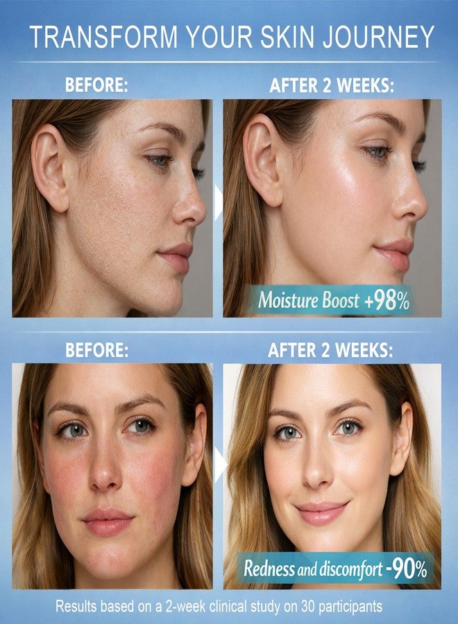 morovan Salmon DNA PDRN Hydrating Serum: Hydrating Face Serum Deep Moisturizing & Radiancing with Hyaluronic Acid Centella Panthenol - Get Plump Hydrated Skin in 2 Weeks - 1 Fl Oz - Image 4