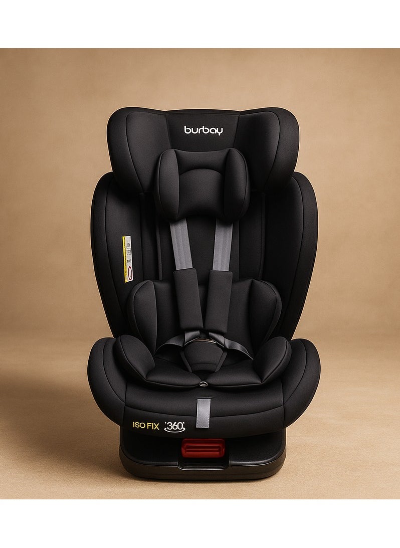 burbay Burbay Grand 360° Rotating Child Car Seat with ISOFIX Base  - Image 1