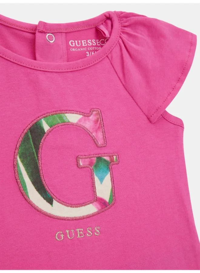 جس Kids Short Sleeve T-Shirt And Leggings Set