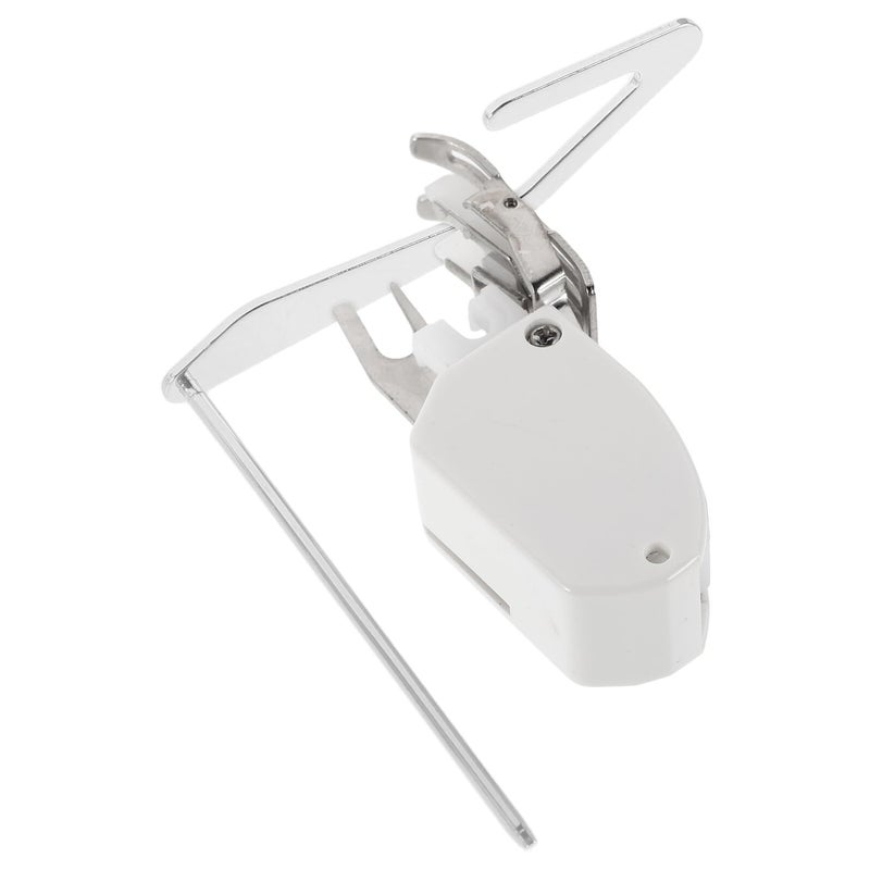Heavy Duty Sewing Machine Presser Foot For Thick Fabric With Guide Bar And Rolled Hemmer - Image 2