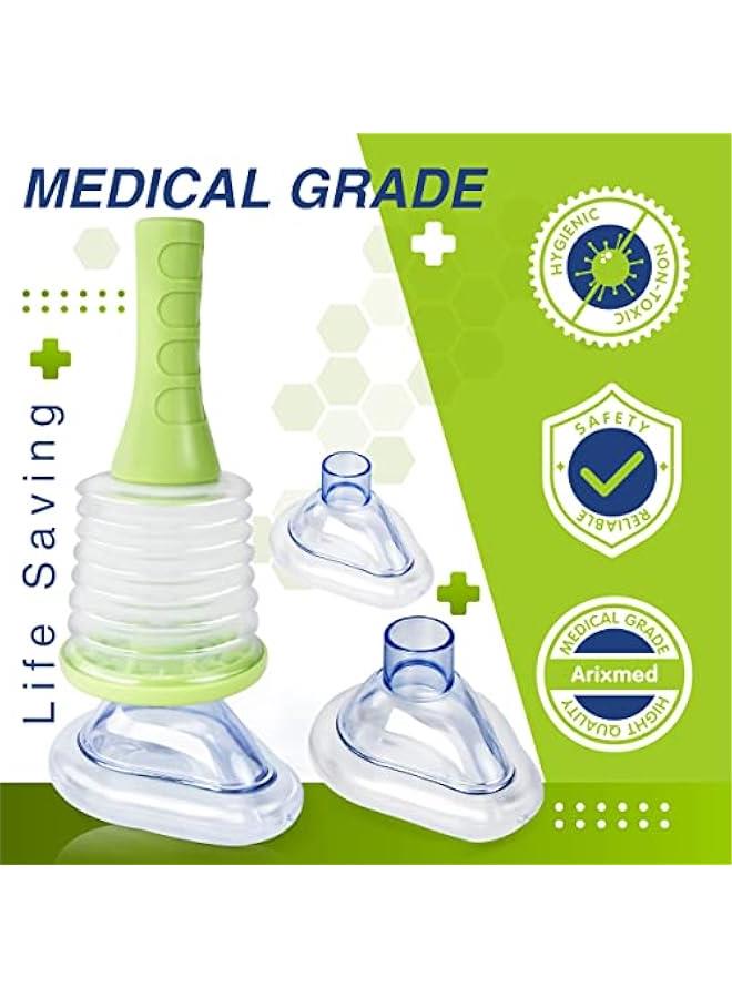 Arabest Arixmed Portable Choking Rescue Device for Children and Adults - Airway Suction First Aid Kit - Image 5