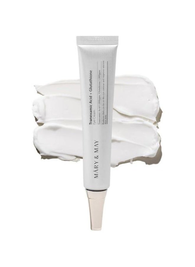 MARY & MAY Tranexamic Acid + Glutathione Eye Cream 12g - Image 2