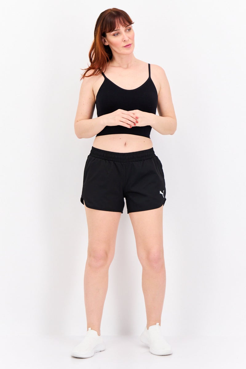 PUMA Women Sportswear Fit Training Shorts, Black - Image 3
