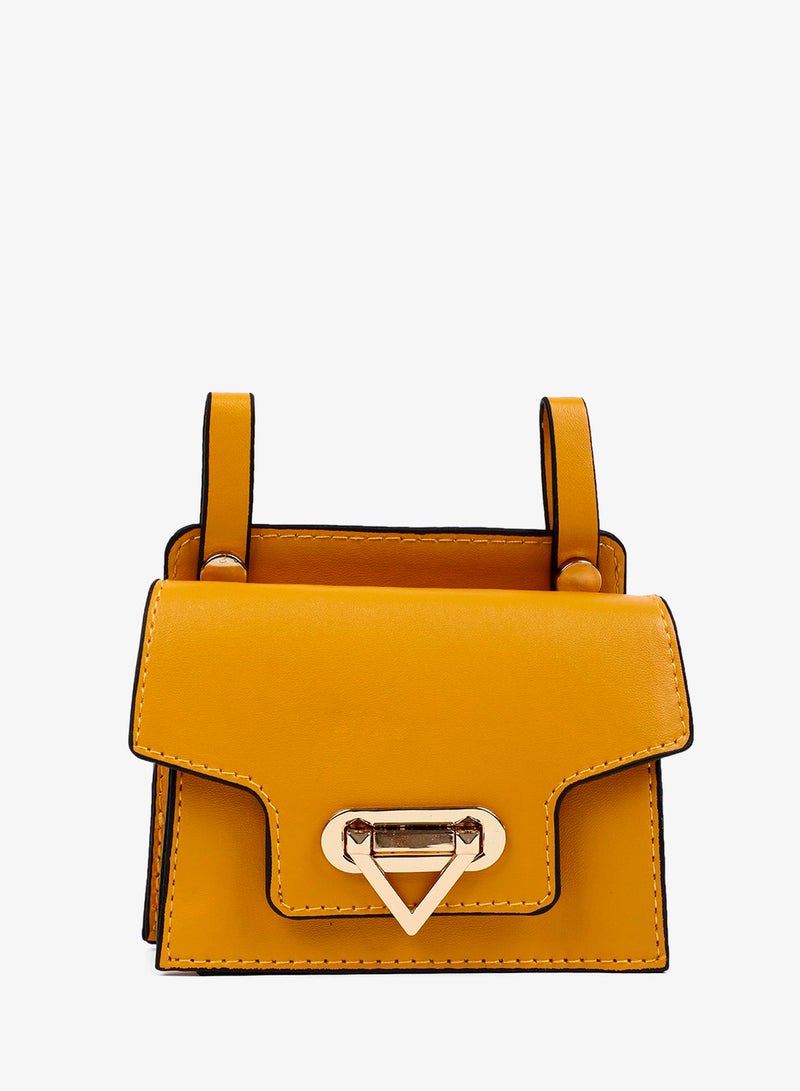 Haute Sauce On-The-Go Glamour Yellow Belt Bag - Image 5