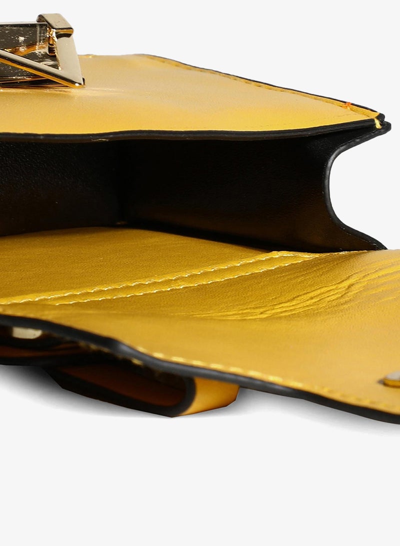 Haute Sauce On-The-Go Glamour Yellow Belt Bag - Image 3