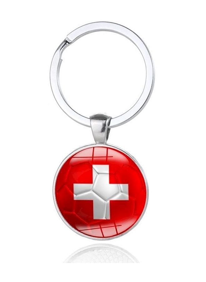 NIBEMINENT World Cup Football Keychain National Flag