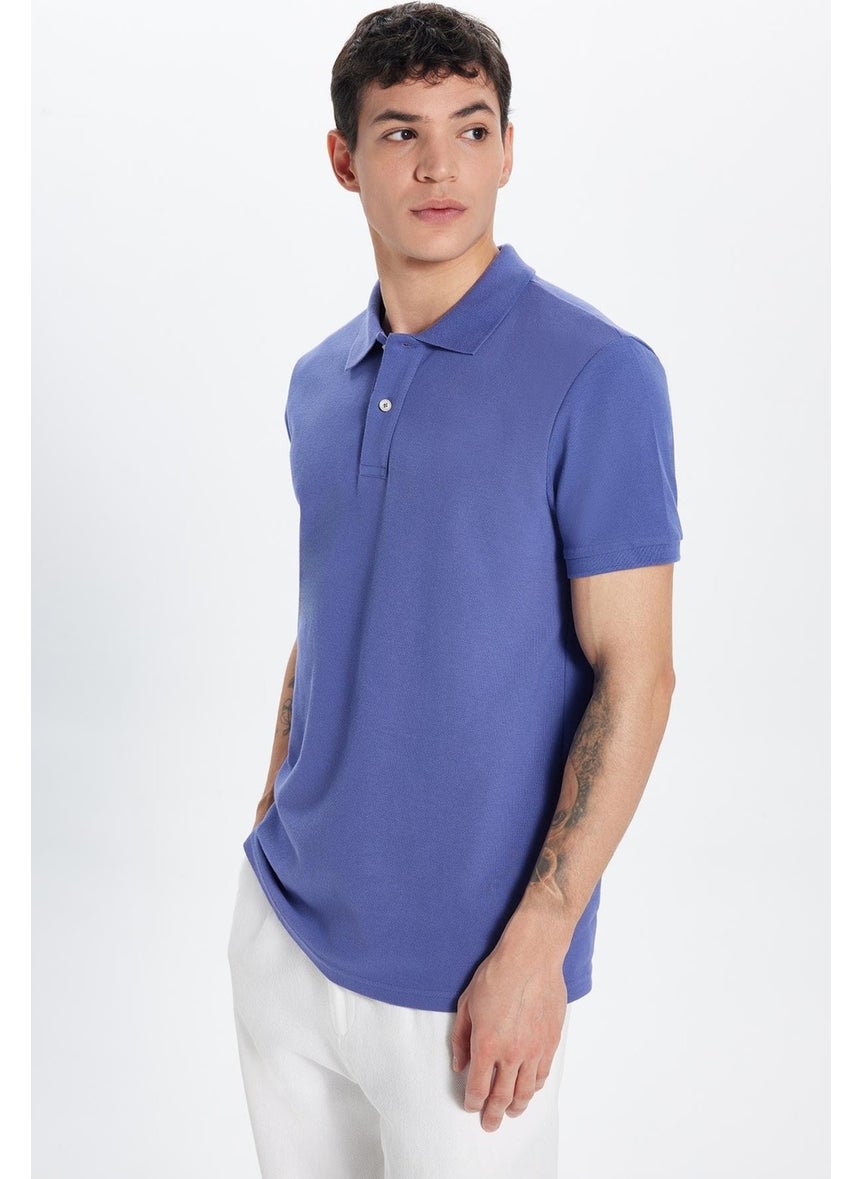 Men's Slim Fit Slim Fit Cotton Dark Lilac Polo Neck T-Shirt - pzsku/ZA3F27001006A5C1599E1Z/45/_/1741286119/3ab15cb0-7db3-48ea-82e6-c1094ac18974