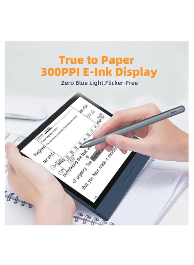 Bigme B7 7" Color E-Ink ScreenTablet E-Reader  8GB+128GB Android 14OS  4G Calling Blue - Image 3