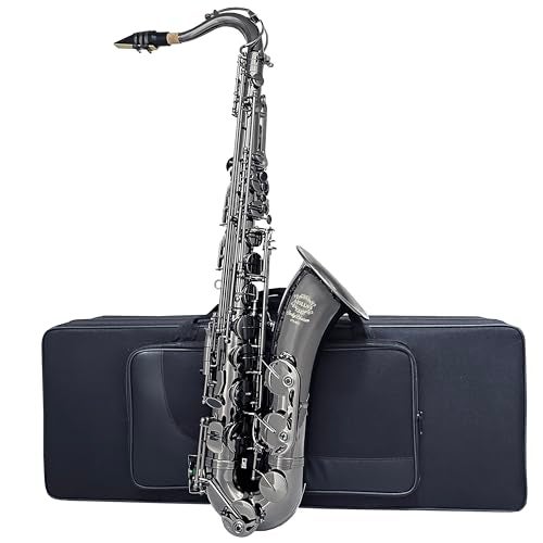 Aiollns Tenor Saxophone JTS802 B Flat Black Color BeginnerPerformer - Image 1