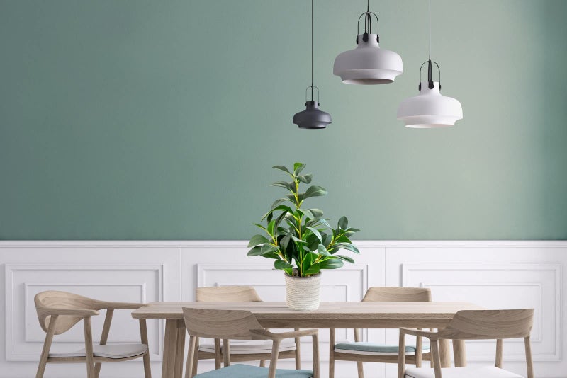 AlphaAcc 16 inch Artificial Indoor Plants Office Desk Faux Plant Peperomia Leaf Ficus Plant Realistic Small Fake Farmhouse Plants for Home Kitchen Bathroom Bedroom Evergreen Decor - Image 3