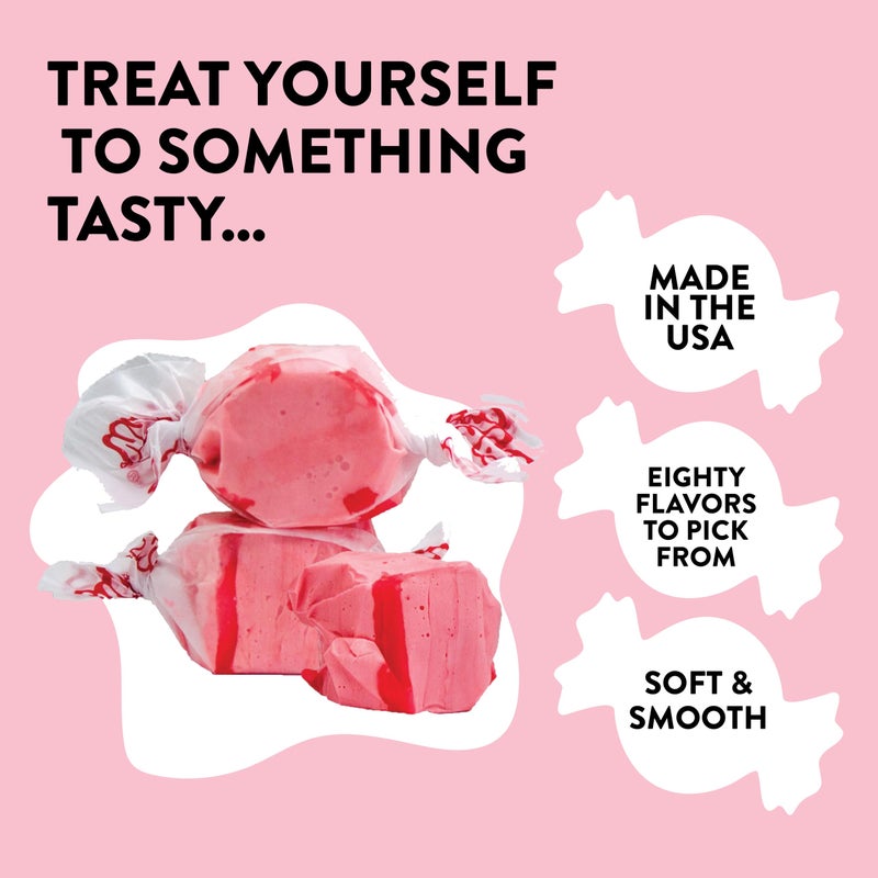 Taffy Town Saltwater Taffy, Strawberry, 2.5Lb - Image 3
