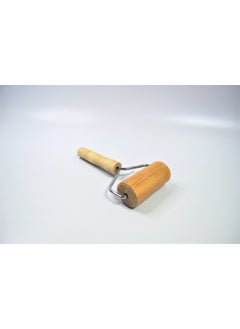 Afili Home Wooden Handle Wooden Roller Dough Roller, Wooden Roller, Wooden Roller Hand Roller Hand Rolling Pin, Smooth Wooden Practical Pizza Pastry Dough Roller Roller Hand Roller, Roller Roller  - Image 2