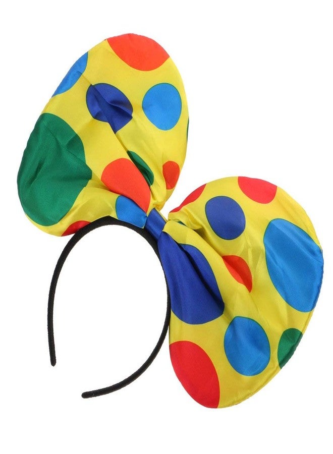 FRECI Clown Headband Jumbo Polka Dots Headwear for Halloween, Carnival, Circus Costume Props - C - Image 2