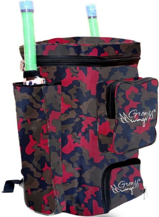 Grow wings Cricket Kit Bag with Heavy Padded Foam Dashing Look for Youth - Image 4
