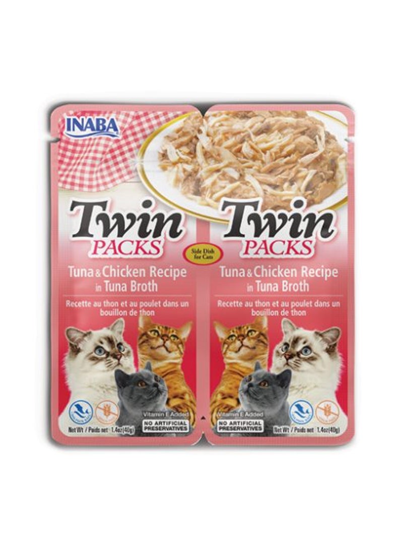 INABA Tuna And Chicken Recipe In Tuna Broth Twin Pack - Image 1
