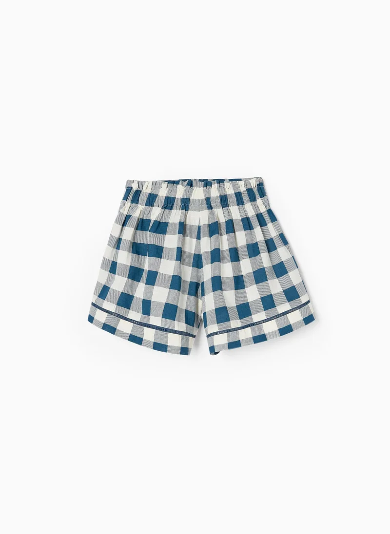 Zippy Zippy Cotton Vichy Shorts for Girls