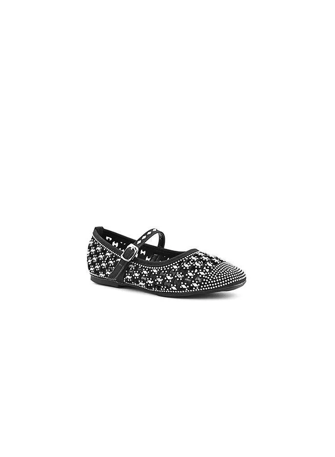 Cuple Girls Embellished Slip-on Flats