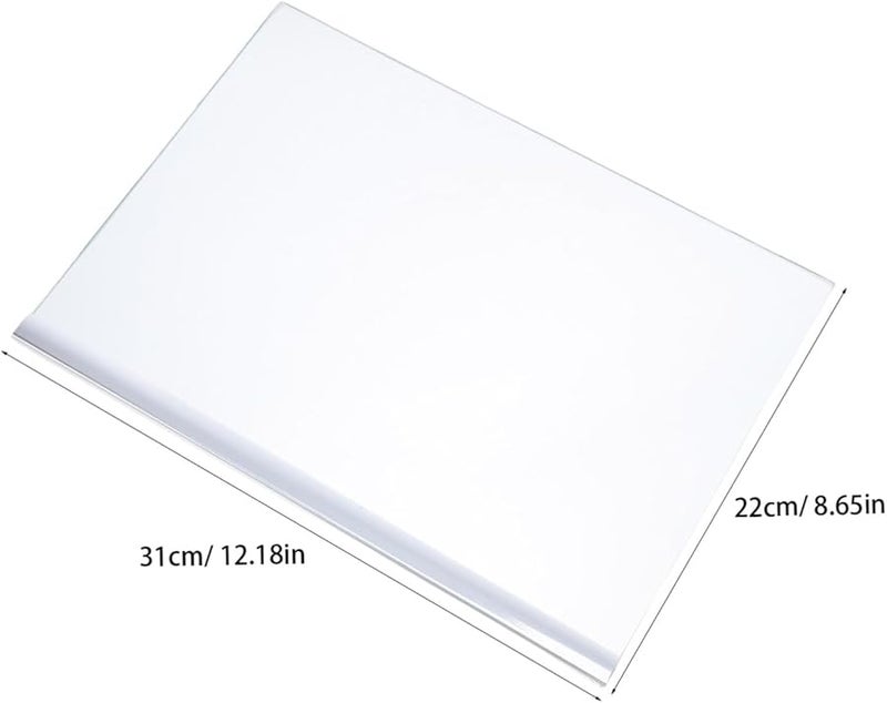 رفيقة الثلاجة من الزجاج المقسى ميكيكيت مقاس 31 × 22 سم تركيب سهل لتعظيم المساحة ونظافة مثالية - Image 3