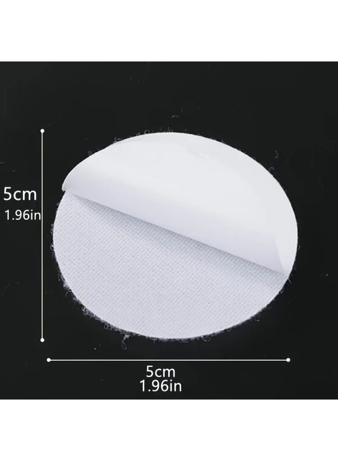 25 Pairs Double Sided Self Adhesive Fixing Clips Anti Slip Tape For Bed Sheets Sofa - Image 3