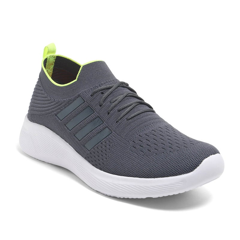 Face Dark Grey Sneakers for Men - Image 4