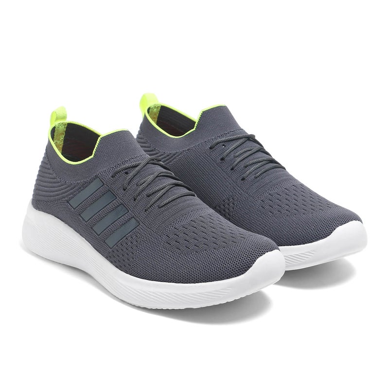 Face Dark Grey Sneakers for Men - Image 3