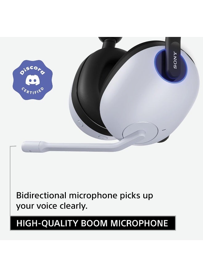 Sony INZONE H9 Wireless Noise Cancelling Gaming Headset, WH-G900N, Over-Ear Headphones with 360 Spatial Sound, Dual Wireless Connectivity, PC & PlayStation 5 Compatible - Black - Image 4