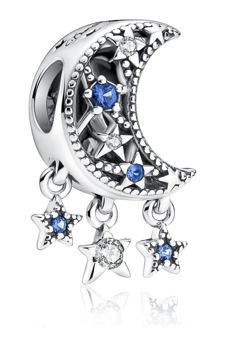 Oasisgalore 925 Sterling Silver Charm Beads for Bracelets & Necklaces, Jewelry Gift for Women & Friends - Image 1