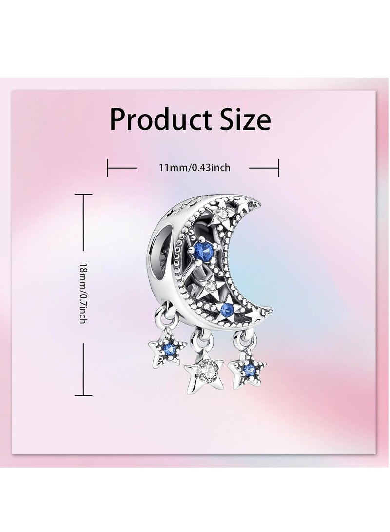 Oasisgalore 925 Sterling Silver Charm Beads for Bracelets & Necklaces, Jewelry Gift for Women & Friends - Image 2