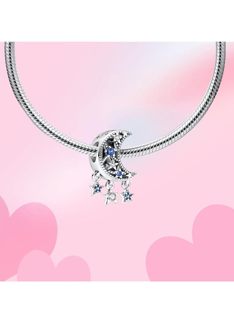 Oasisgalore 925 Sterling Silver Charm Beads for Bracelets & Necklaces, Jewelry Gift for Women & Friends - Image 4