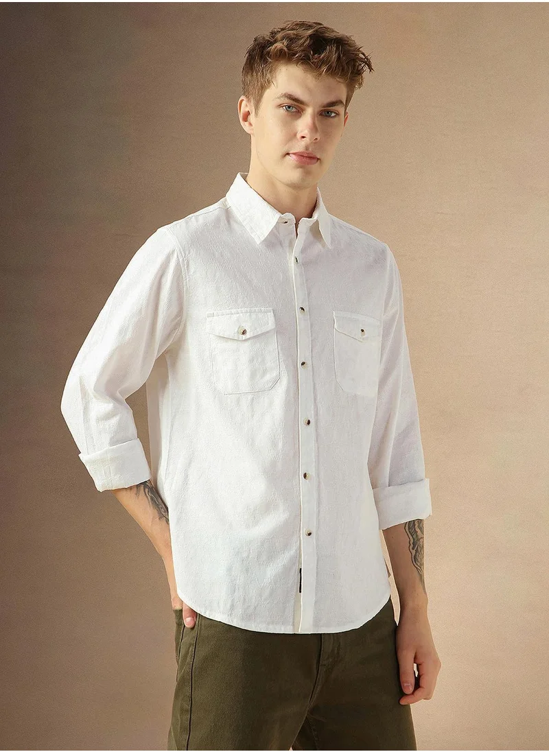 Dennis Lingo White Shirt For Men For Men