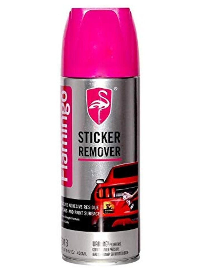 Flamingo Sticker Remover 450ml - Residue & Decal Eraser