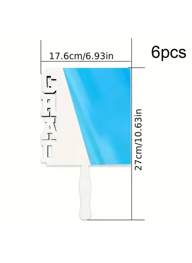 6 إطارات صور تخرج مقاس 6.93x10.63 بوصة، إطارات خشبية للديكور DIY بنقل الحرارة والتسامي للحفلات - Image 5