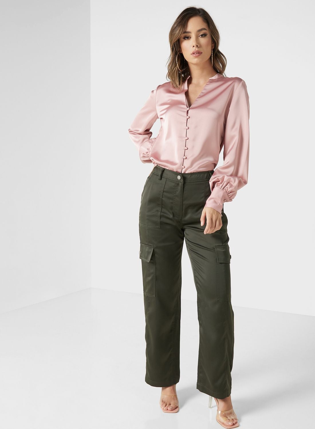 boohoo Pocket Detail Pants for Women | Best Price Oman