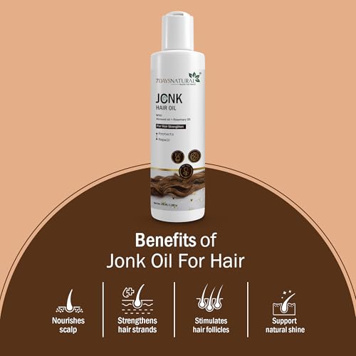 7 Days 7DAYSNATURAL Herbal Jonk Hair Oil for Smooth & Healthy-Looking Hair - 100 ml - Image 5