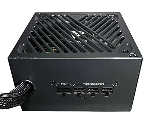Apevia ATX-GX850W Galaxy 850W (No PCIe 5.0 & Gen 5 12VHPWR Connector) 80+ Gold Certified Active PFC ATX Semi-Modular Gaming Power Supply - Image 5