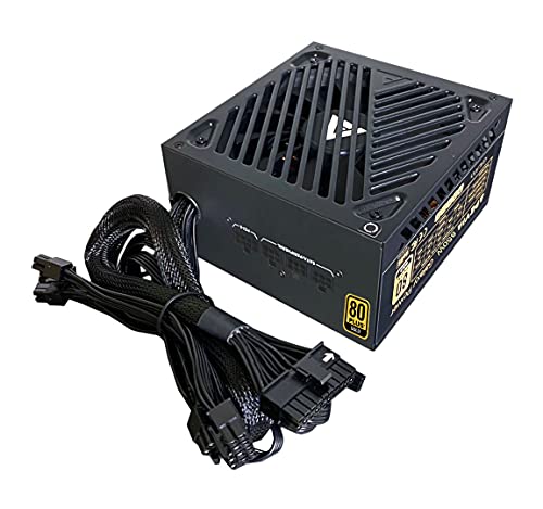 Apevia ATX-GX850W Galaxy 850W (No PCIe 5.0 & Gen 5 12VHPWR Connector) 80+ Gold Certified Active PFC ATX Semi-Modular Gaming Power Supply - Image 1