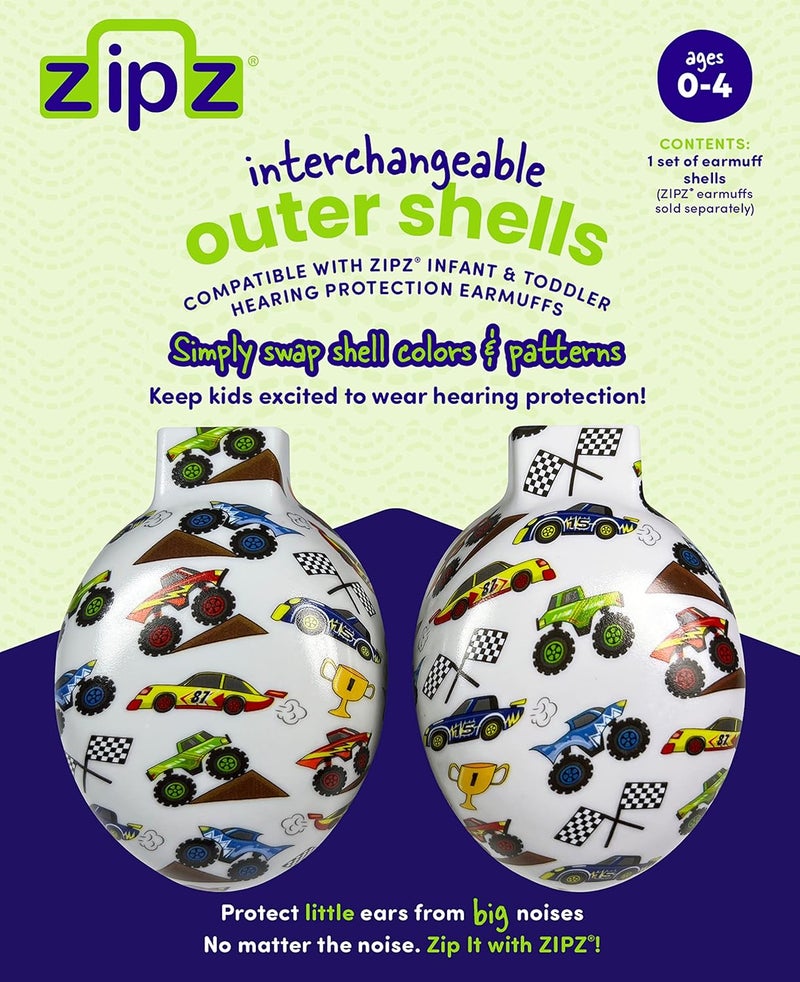 ZIPZ Store Magnetic Outer Shells – Compatible Baby & Toddler Earmuffs – Simply Change Colors – Headphones SOLD SEPARATELY - Image 2