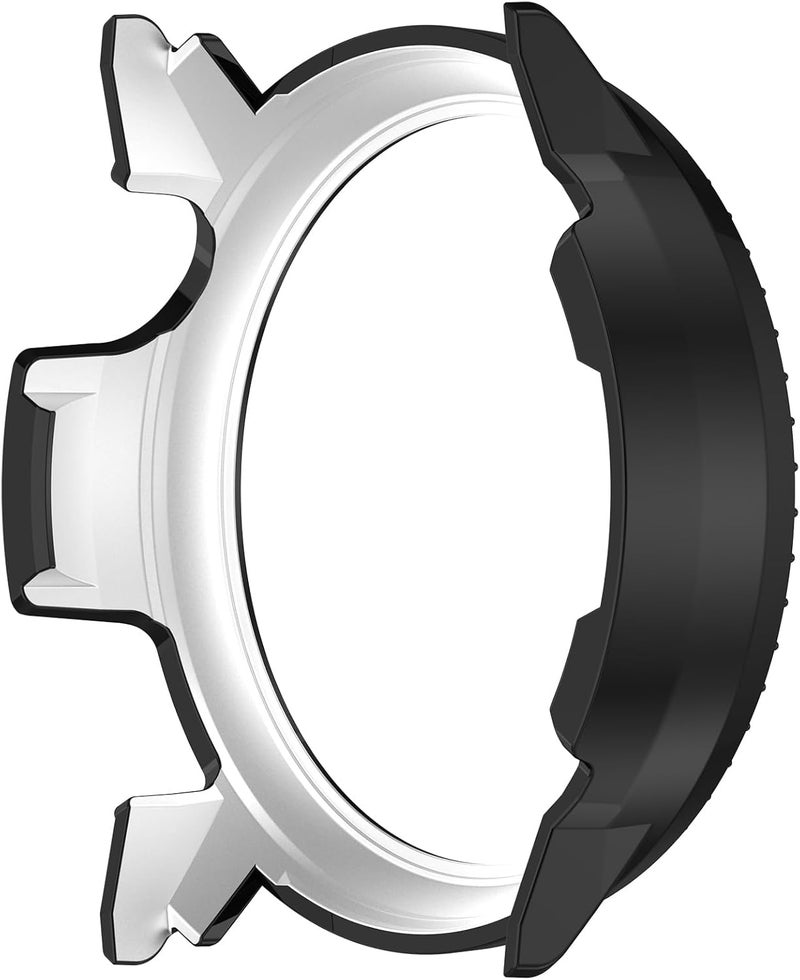 Disscool Case Cover Compatible with COROS PACE 2 Smartwatch Anti Drop Hard PC Replacement Protective Cases Synthetic Diamond Decoration Cover Watch Accessories(Black) - Image 5