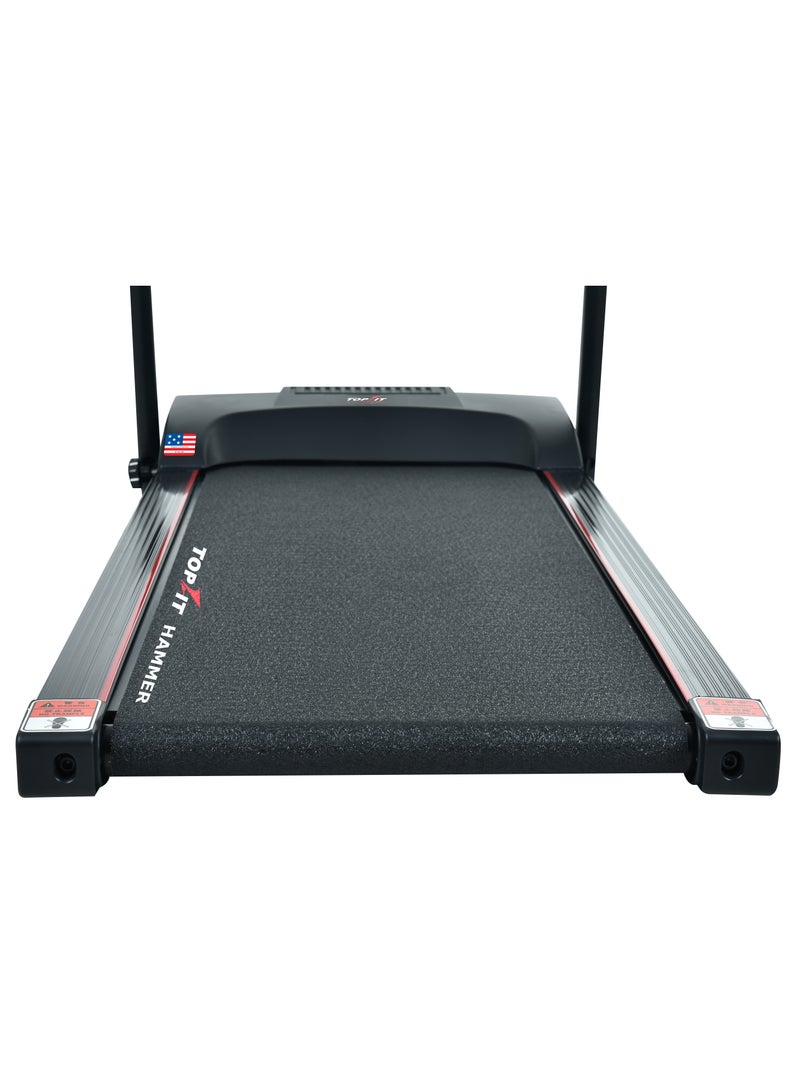 Topfit Hammer MT-333MS Foldable Treadmill – 2.25HP Motor, Massage Belt, Sit-Up Bench,  Easy Storage & DIY Installation  - Image 3