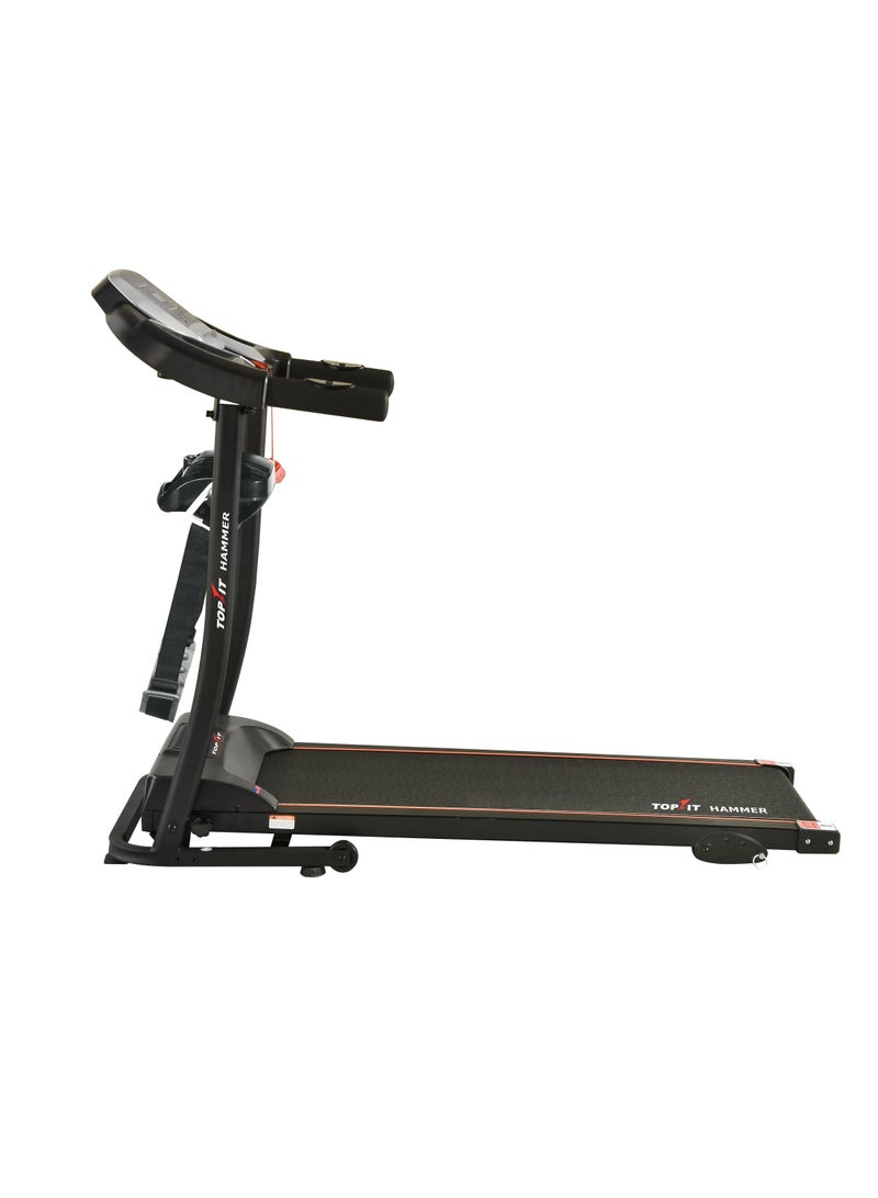 Topfit Hammer MT-333MS Foldable Treadmill – 2.25HP Motor, Massage Belt, Sit-Up Bench,  Easy Storage & DIY Installation  - Image 5