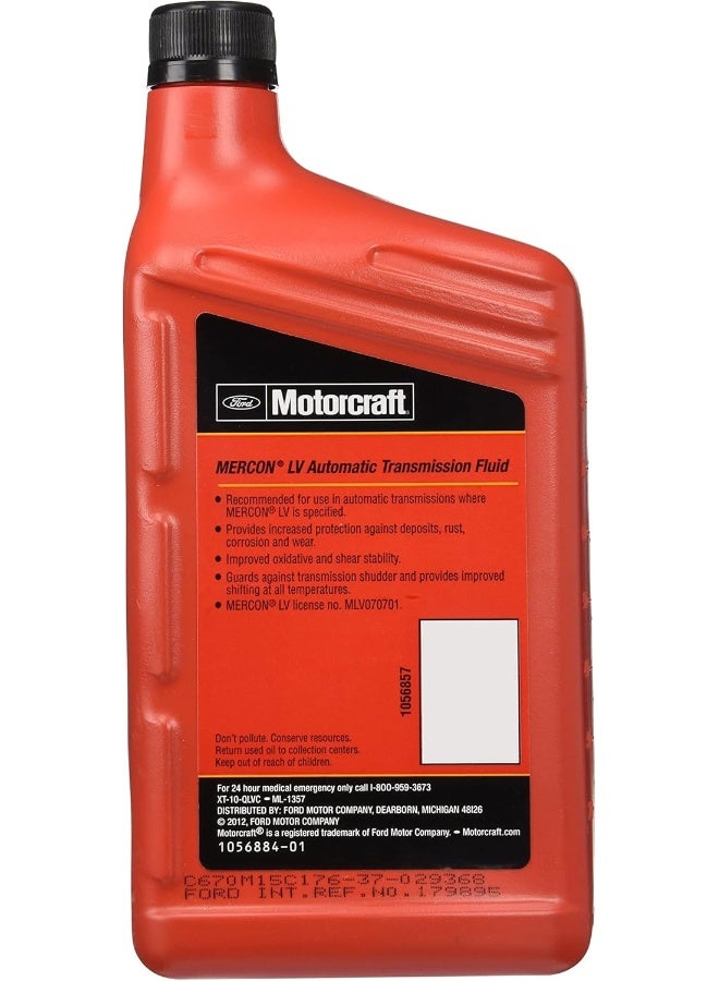 Motorcraft Mercon LV Automatic Transmission Fluid - Image 2