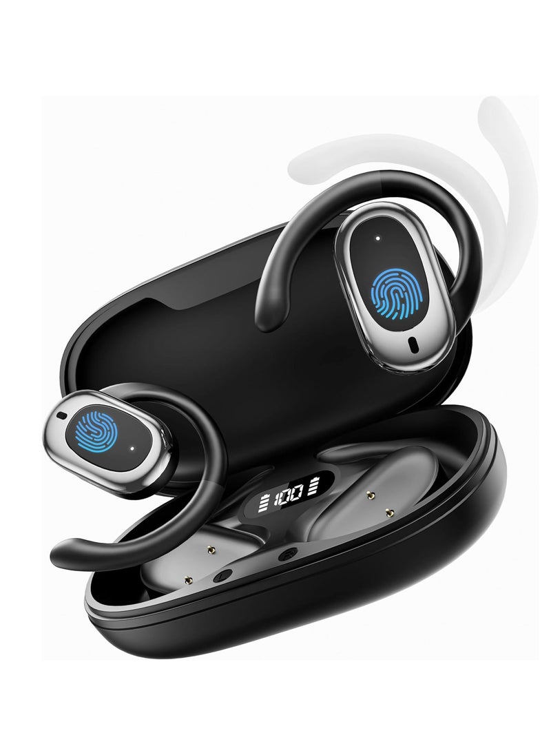 lekikpo AI Translator Earbuds, Adjustable Language Translator Earphone 3-in-1 Real-Time Translation Device TWS 144 Languages & 8 Offline iOS and Android (Black)  - Image 1