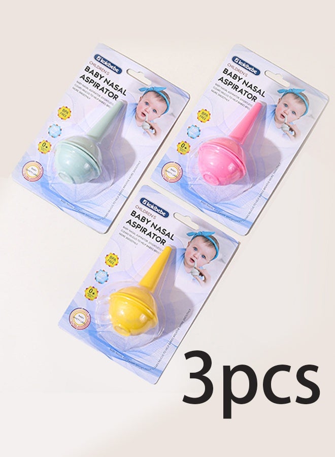 kokibebe' Newborn Baby Nose Sucker, Ear Cleaner Toddler Food, Baby Medicine Dispenser, Infant 3PCS - Image 1
