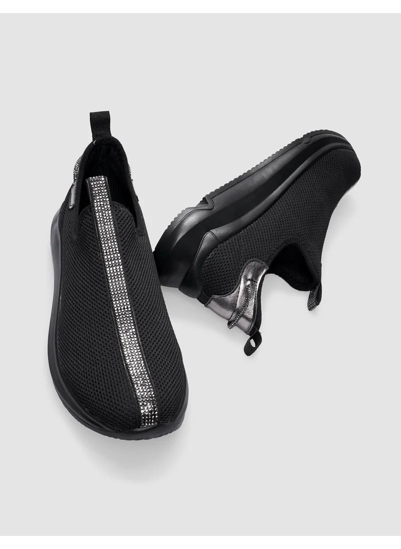 Cabani Knitwear Black Women's Sports Shoes