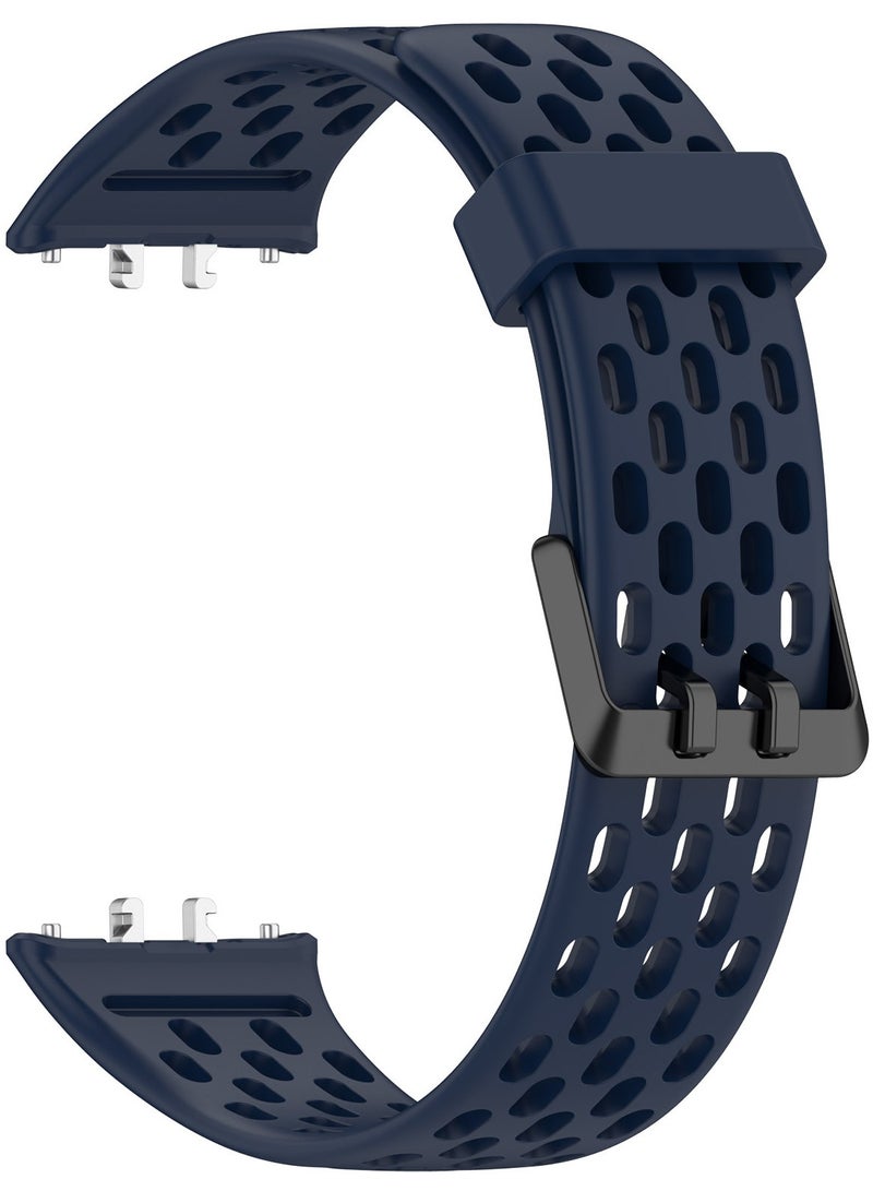 Beauenty Samsung Galaxy Fit 3 Smartwatch Sport Silicone Strap Replacement Wristbands for Women Men, 3 Pack  Soft Breathable Double-breasted metal buckle Silicone Strap Compatible with Samsung Galaxy Fit 3 SM - Image 4