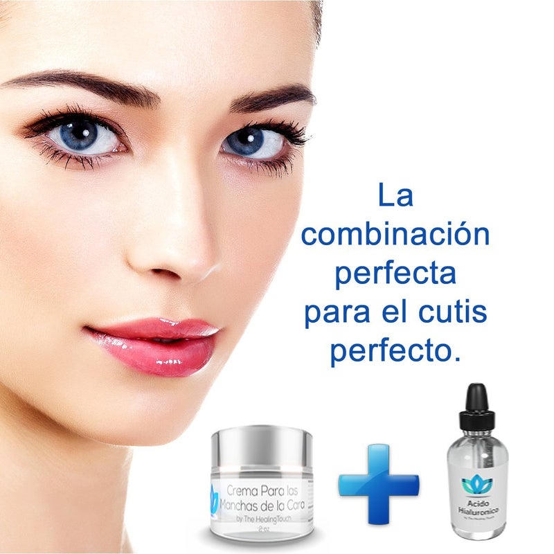 The Healing Touch Healing Touch Crema: Elimina Manchas Obscuras, Acne, Sol, Edad y Arrugas - Humectante Facial Antiarrugas (2 oz) - Image 2