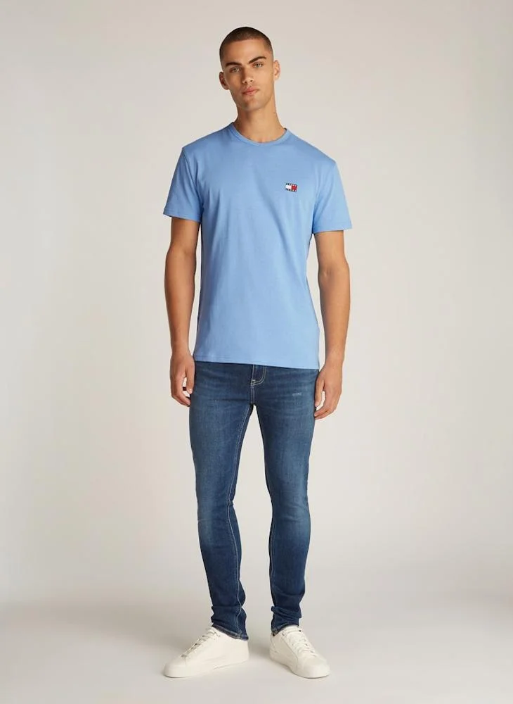 TOMMY JEANS Logo Crew Neck T-Shirt