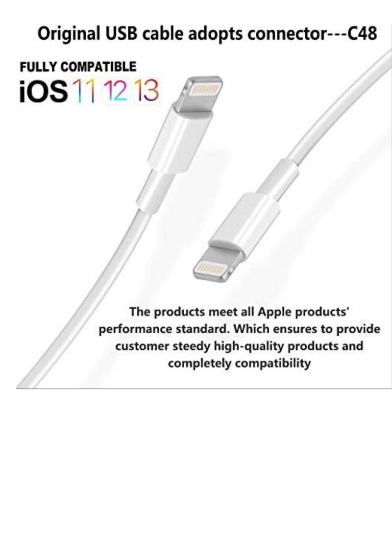 ELTRAZONE 4Pack Original [Apple MFi Certified] Charger Lightning to USB Charging Cable Cord Compatible iPhone 14/13/12/11 Pro/11/XS MAX/XR/8/7/6s Plus,iPad Pro/Air/Mini  - Image 3