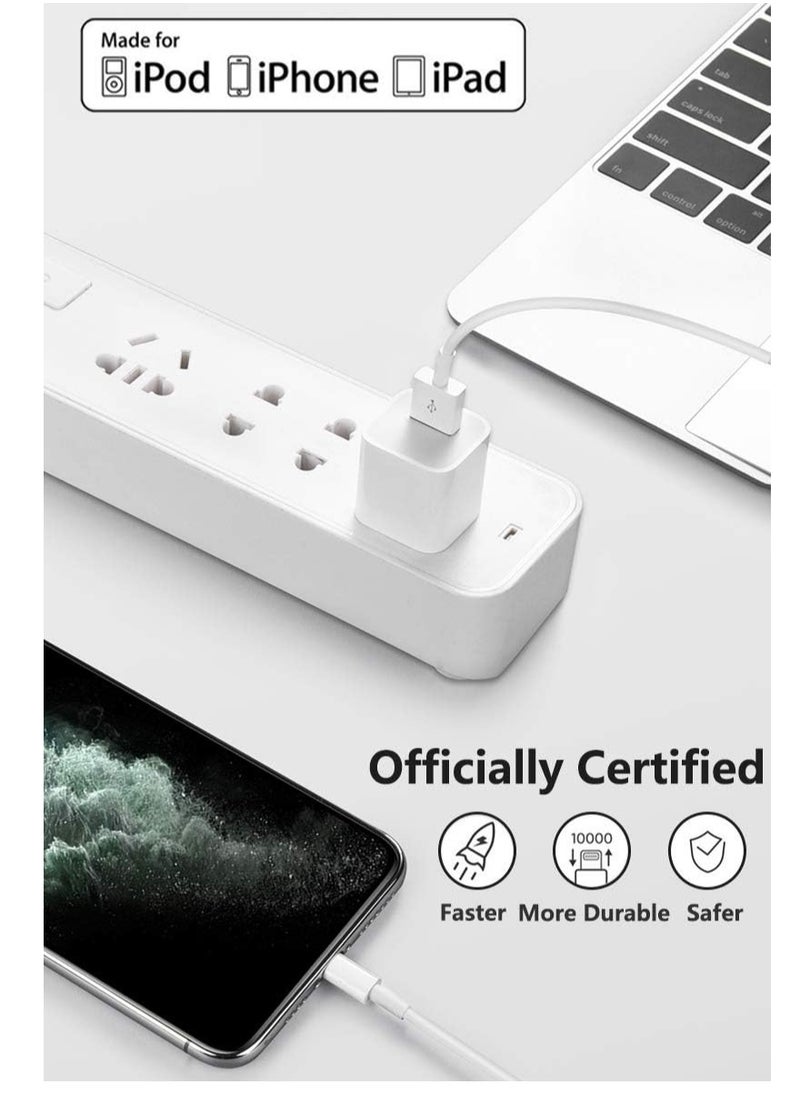 ELTRAZONE 4Pack Original [Apple MFi Certified] Charger Lightning to USB Charging Cable Cord Compatible iPhone 14/13/12/11 Pro/11/XS MAX/XR/8/7/6s Plus,iPad Pro/Air/Mini  - Image 2